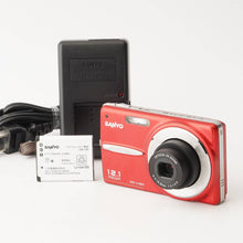 Load image into Gallery viewer, Sanyo DSC-X1260 Red 3x Optical Zoom
