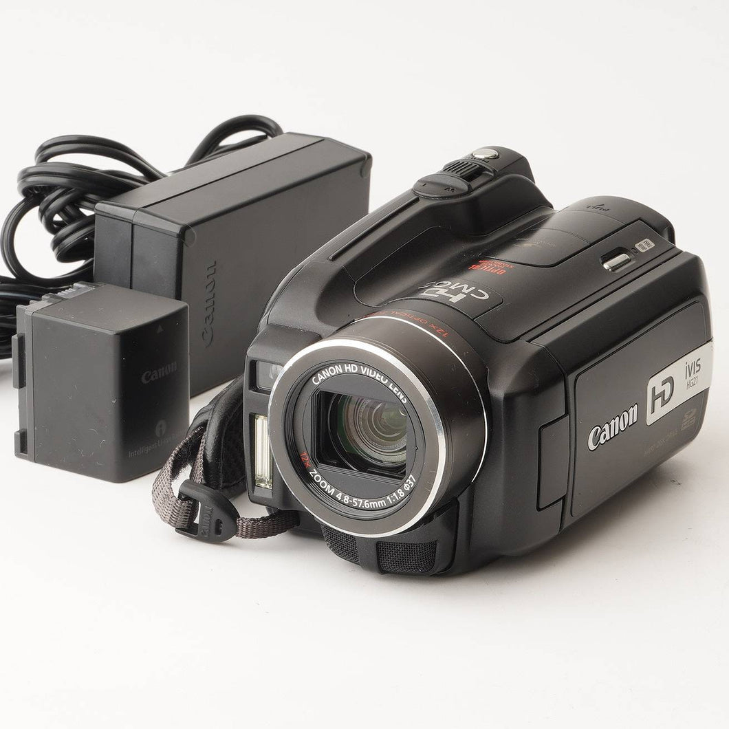 Canon デジタルビデオカメラ iVIS HG21 ほぼ新品 4949 キヤノン Canon iVIS HG 21 HD ハードディスク ビデオカメラ – Natural