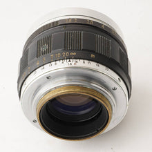 Load image into Gallery viewer, CHIYODA KOGAKU SUPER ROKKOR 5cm 50mm f/1.8 LTM L39
