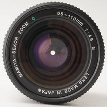 Load image into Gallery viewer, Mamiya MAMIYA-SEKOR ZOOM C 55-110mm f/4.5 N for 645
