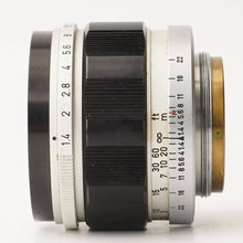 Load image into Gallery viewer, Canon 50mm f/1.4 L39 LTM
