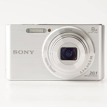 Load image into Gallery viewer, Sony Cyber-shot DSC-W830 Silver 8x OPTICAL ZOOM
