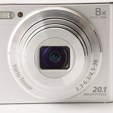 Load image into Gallery viewer, Sony Cyber-shot DSC-W830 Silver 8x OPTICAL ZOOM
