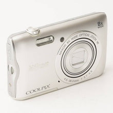 画像をギャラリービューアに読み込む, ニコン Nikon COOLPIX A300 シルバー 8X 広角 光学ズーム
