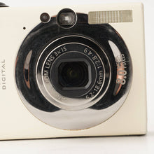 Load image into Gallery viewer, Canon IXY DIGITAL 20 IS White 3x IS Zoom
