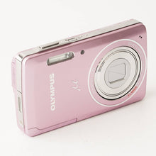 Load image into Gallery viewer, Olympus μ mju 5010 Pink 5x Wide OPTICAL ZOOM
