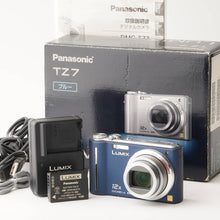 画像をギャラリービューアに読み込む, パナソニック Panasonic Lumix DMC-TZ7 ブルー 3x 光学ズーム
