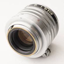 画像をギャラリービューアに読み込む, ニコン Nippon Kogaku NIKKOR-H C 5cm 50mm F2 黒帯 ライカ L39 マウント
