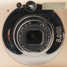 Load image into Gallery viewer, Canon IXY DIGITAL 20 IS Camel 3x Optical Zoom
