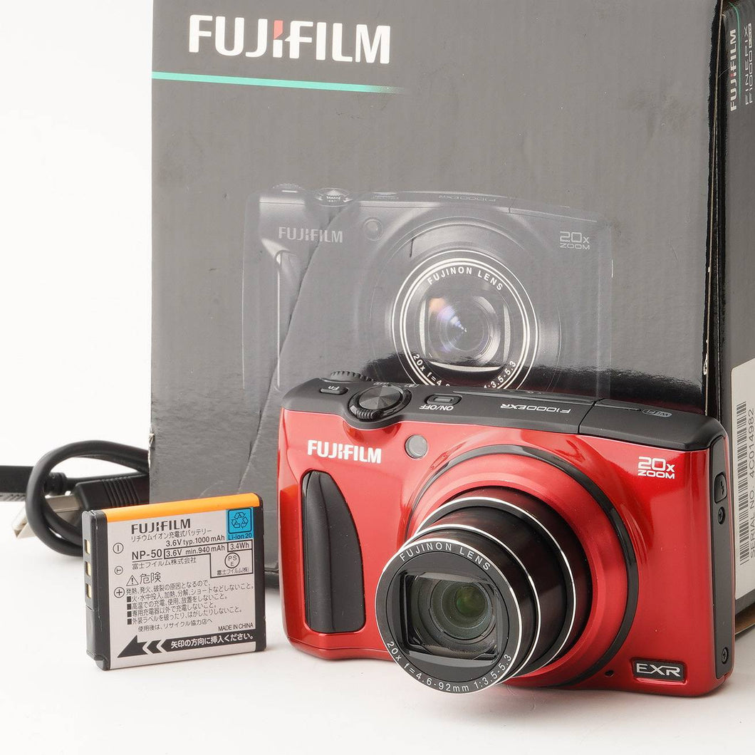 F1000EXR FinePix レッド FUJIFILM - FINEPIX 富士フイルム Fujifilm