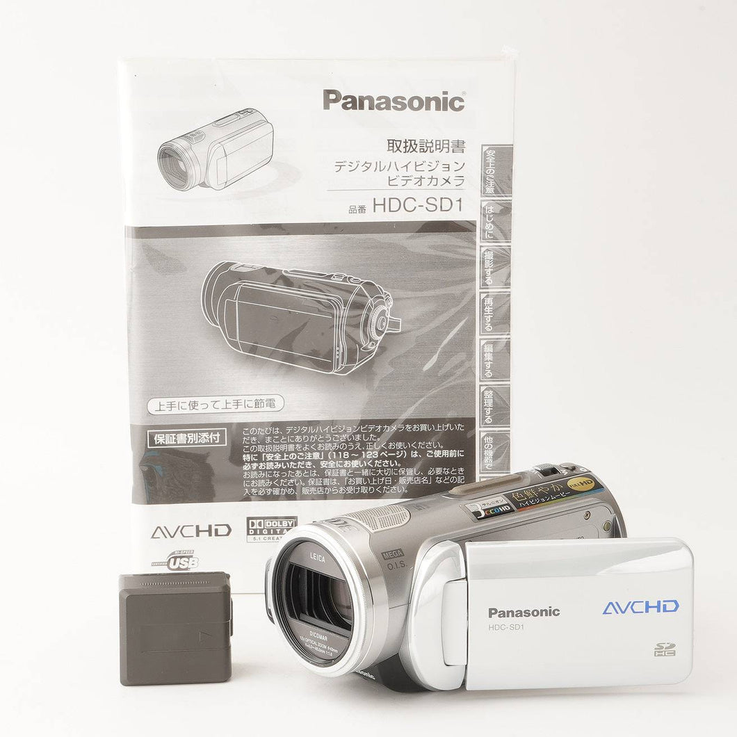 パナソニック Panasonic HDC-SD1 デジタル ハイビジョン HD ビデオ