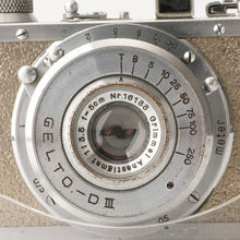 Load image into Gallery viewer, Toa Koki GELTO-DIII Grimmel Anastigmat 5cm 50mm f/3.5
