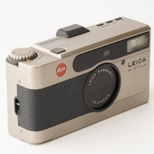 画像をギャラリービューアに読み込む, ライカ Leica minilux / SUMMARIT 40mm F2.4 コンパクトフィルムカメラ
