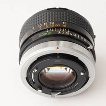 画像をギャラリービューアに読み込む, キヤノン Canon FD 50mm F1.4 S.S.C FDマウント
