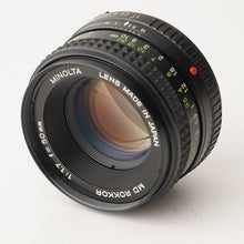 画像をギャラリービューアに読み込む, ミノルタ Minolta XD / MD ROKKOR 50mm F1.7
