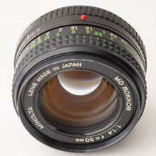 画像をギャラリービューアに読み込む, ミノルタ Minolta MD ROKKOR 50mm F1.4
