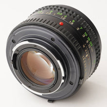 画像をギャラリービューアに読み込む, ミノルタ Minolta MD ROKKOR 50mm F1.4
