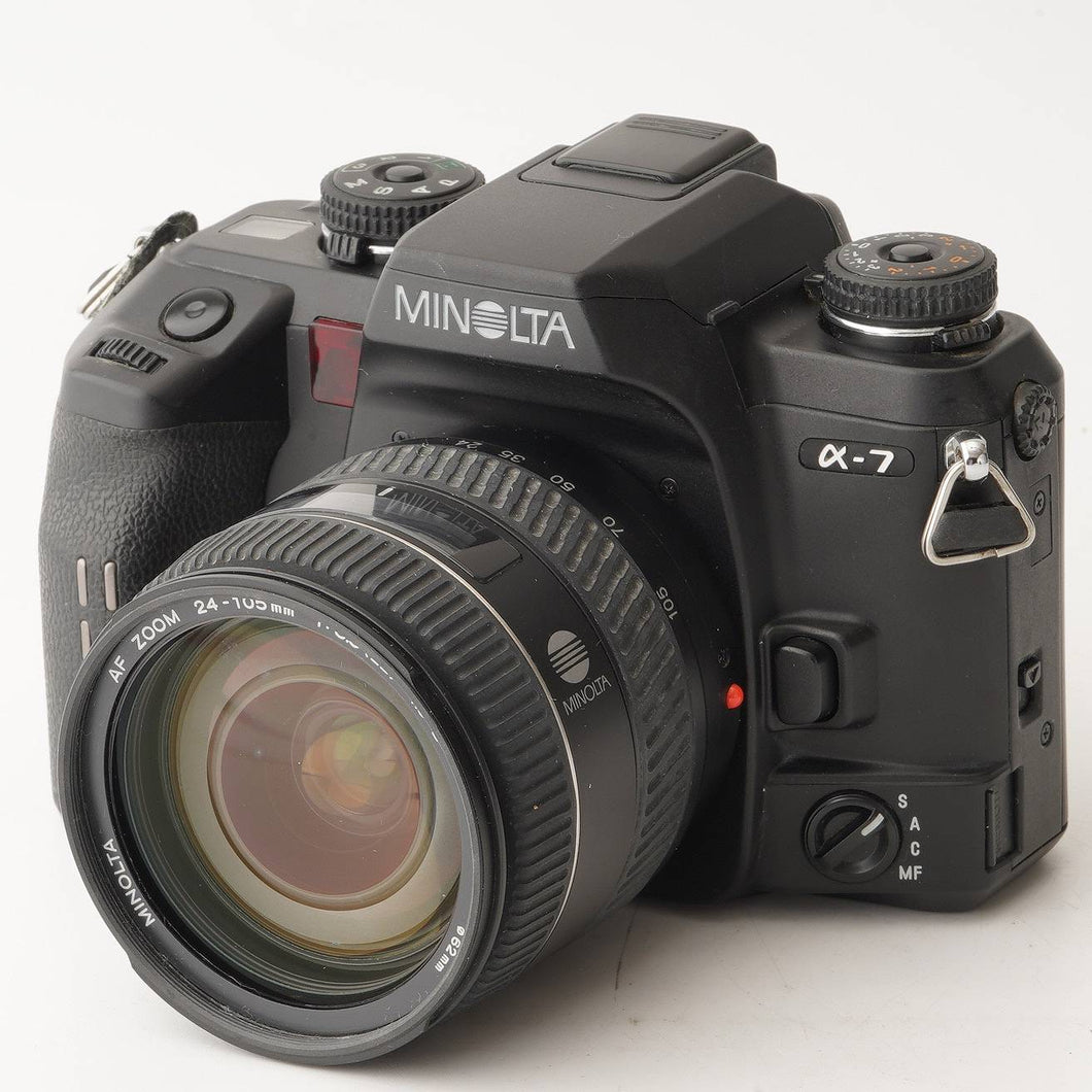 動作良好 MINOLTA ミノルタ α-7 AF 24-105mm 一眼レフ ミノルタ Minolta α-7 alpha-7 / Minolta AF Zoom 24-105mm F3.5-4.5 D