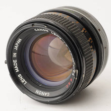 画像をギャラリービューアに読み込む, キヤノン Canon FD 50mm F1.4 S.S.C FDマウント
