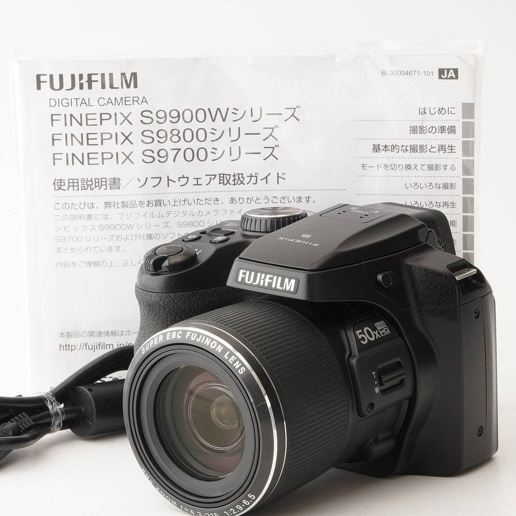 富士フイルム Fujifilm FINEPIX S9800 ブラック 50x Optical Zoom
