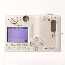 Load image into Gallery viewer, Canon IXY Digital 500 Silver 3x Optical Zoom
