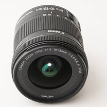 Load image into Gallery viewer, Canon EF-S 10-18mm f/4.5-5.6 IS STM
