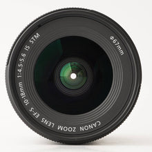 Load image into Gallery viewer, Canon EF-S 10-18mm f/4.5-5.6 IS STM
