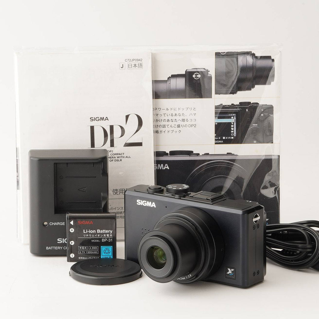 動作未確認　シグマ SIGMA コンパクトデジタルカメラ DP2　カメラ シグマ SIGMA DP2 ブラック コンパクトデジタルカメラ – Natural