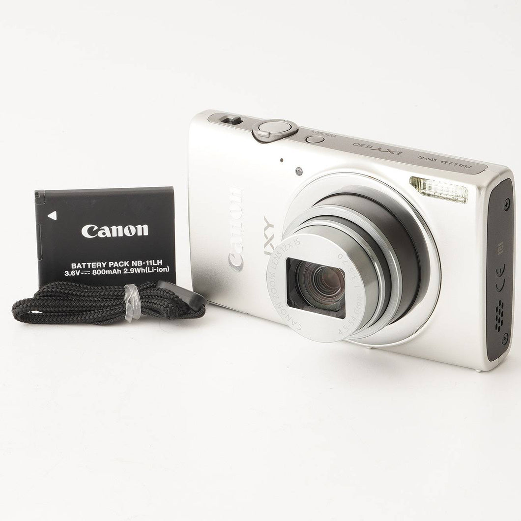 IXY 0 Canon シルバー コンパクトデジタルカメラ キヤノン デジタル