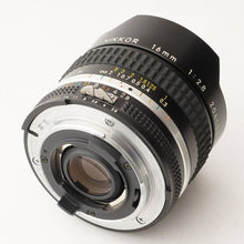 画像をギャラリービューアに読み込む, ニコン Nikon Ai-S Fisheye-NIKKOR 16mm F2.8 フィッシュアイ

