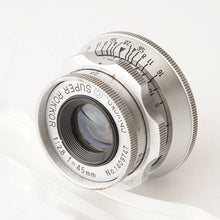 画像をギャラリービューアに読み込む, 千代田光学 ミノルタ Chiyoda Kogaku Minolta-35 MODEL II / Chiyoko Super Rokkor 45mm F2.8
