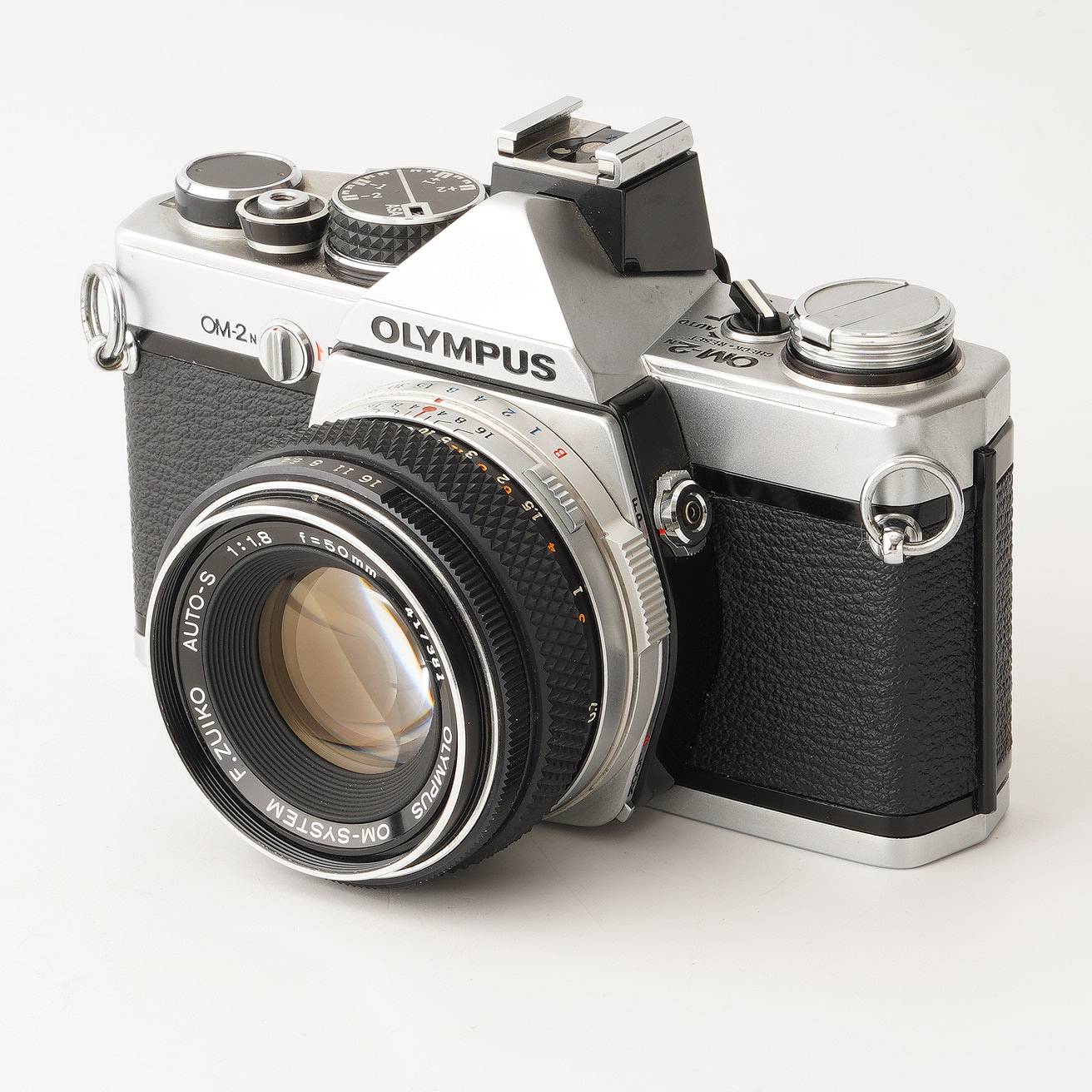 OLYMPUS オリンパス OM-2N BK+AUTO-S 50/1.8 セット オリンパス Olympus OM-2N / OM-System F.Zuiko Auto-S 50mm F1.8