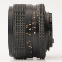 Load image into Gallery viewer, Contax Carl Zeiss Planar 50mm f/1.4 T* AEJ C/Y Mount
