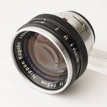 Load image into Gallery viewer, Nikon S3 / Nippon Kogaku NIKKOR-S 5cm 50mm f/1.4
