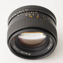 画像をギャラリービューアに読み込む, コンタックス Contax カールツァイス Carl Zeiss Planar 50mm F1.4 T* AEJ ヤシカコンタックスマウント
