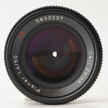 画像をギャラリービューアに読み込む, コンタックス Contax カールツァイス Carl Zeiss Planar 50mm F1.4 T* AEJ ヤシカコンタックスマウント
