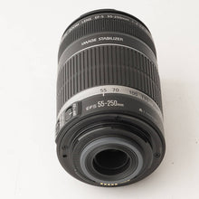 画像をギャラリービューアに読み込む, キヤノン Canon EF-S 55-250mm F4-5.6 IS
