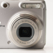 Load image into Gallery viewer, Nikon COOLPIX P4 Silver Compact Digital Camera
