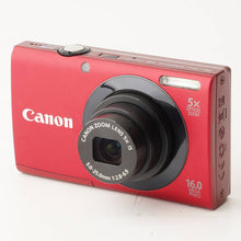 画像をギャラリービューアに読み込む, キヤノン Canon PowerShot A3400 IS レッド 5x ズーム 手ブレ補正
