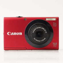 画像をギャラリービューアに読み込む, キヤノン Canon PowerShot A3400 IS レッド 5x ズーム 手ブレ補正
