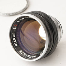 画像をギャラリービューアに読み込む, ニコン Nikon NIKKOR-S.C 50mm F1.4 Sマウント
