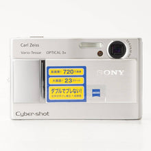 Load image into Gallery viewer, Sony Cyber-shot DSC-T10 Silver 3x OPTICAL ZOOM
