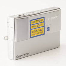 Load image into Gallery viewer, Sony Cyber-shot DSC-T10 Silver 3x OPTICAL ZOOM
