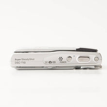 Load image into Gallery viewer, Sony Cyber-shot DSC-T10 Silver 3x OPTICAL ZOOM
