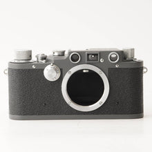 画像をギャラリービューアに読み込む, ライカ Leica IIIc 35mm グレー オリーブ リペイント 後塗り レンジファインダーカメラ
