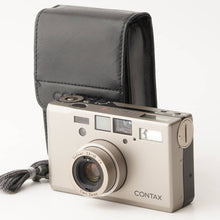 Load image into Gallery viewer, Contax T3 / DATA BACK / Carl Zeiss Sonnar 35mm f/2.8 Silver
