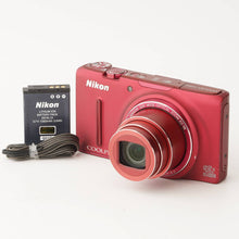 画像をギャラリービューアに読み込む, ニコン Nikon COOLPIX S9500 ヴェルヴェットレッド 22x 広角 光学ズーム Full HD

