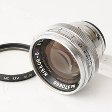 画像をギャラリービューアに読み込む, ニコン Nikon NIKKOR-S.C 50mm F1.4 Sマウント
