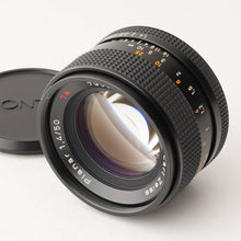画像をギャラリービューアに読み込む, コンタックス Contax カールツァイス Carl Zeiss Planar 50mm F1.4 T* MMJ C/Y ヤシカ マウント
