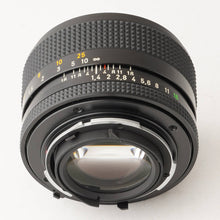 画像をギャラリービューアに読み込む, コンタックス Contax カールツァイス Carl Zeiss Planar 50mm F1.4 T* MMJ C/Y ヤシカ マウント
